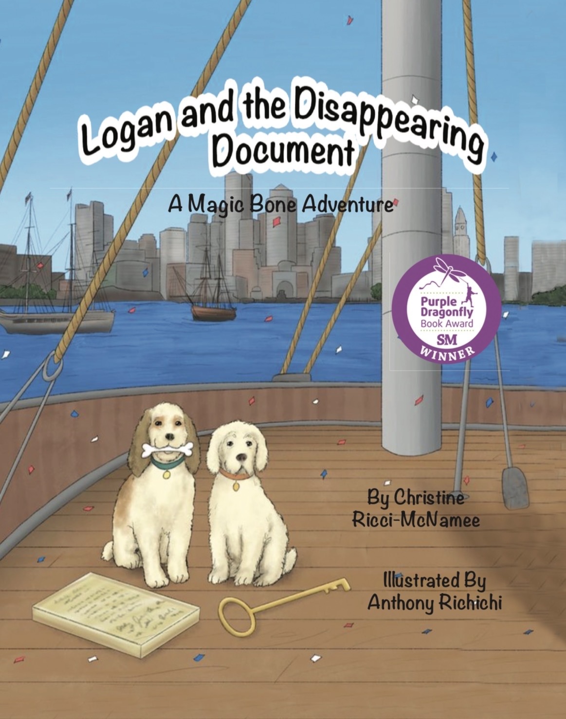 Logan and the Disappearing Document: A Magic Bone Adventure